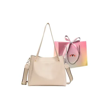 Yalu PU Shoulder Bag, Handbag Women's White/Black/Brown/Coffee