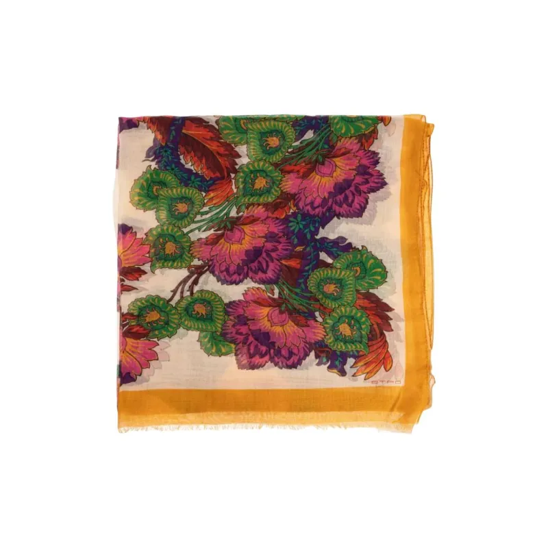 ETRO Floral print Scarf-0