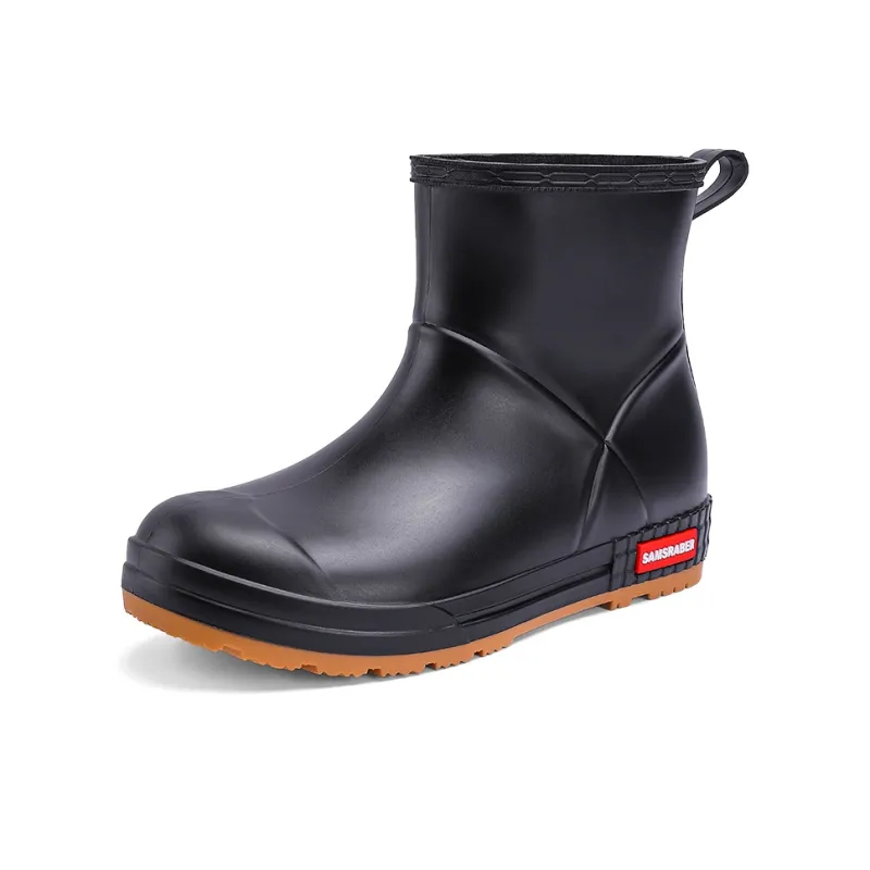 LONGYING Breathable And Wear resistant Rain Boots Men's-1