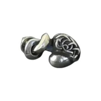 Chrome Hearts Earrings Unisex Silver