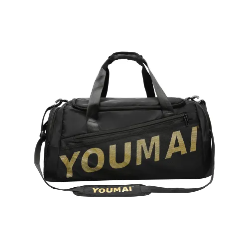 Deli Bear Nylon Gym Bag Large Size Unisex Black/Pink/Khaki/Purple/Army Green