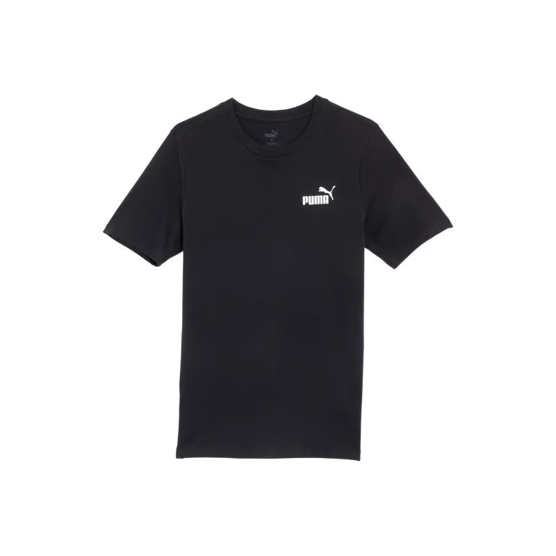PUMA Ess Logo T Shirt Men's Black-0