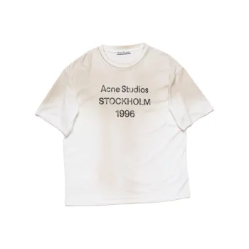 Acne Studios Logo Relaxed Fit T Shirt