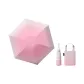 24-Rib Gradient White Peach Pink[Upgraded Reinforcement+High SPF Sun Protection]+Umbrella Bag