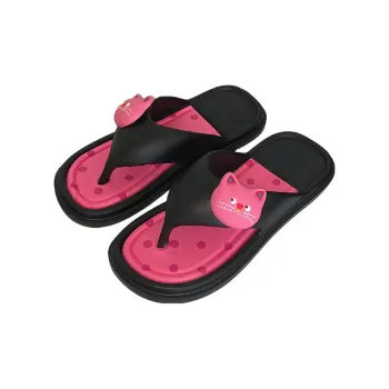 Meter Ins Cute Polka Dot Cat EVA Soft Sole, Summer Women's EVA Flip Flops