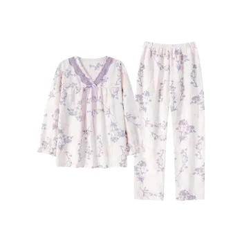 Herbal Primer Pajama Set Women's Combo Set