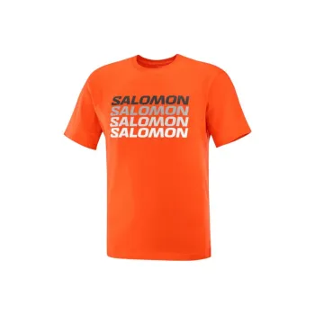 SALOMON QUATTRO T-Shirt Men's Orange