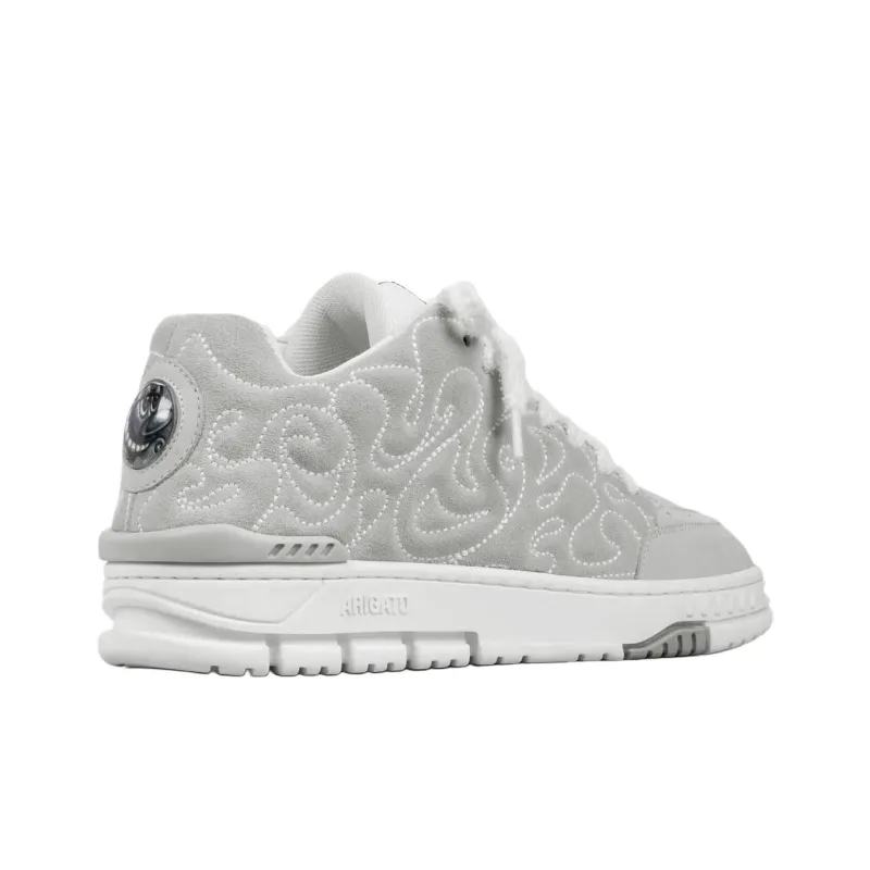 Kenny Scharf x Axel Arigato Area Lo Low Top Skateboard Shoes Men's Gray-3