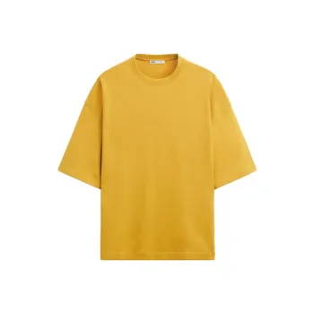 ZARA T-Shirts Men Mustard