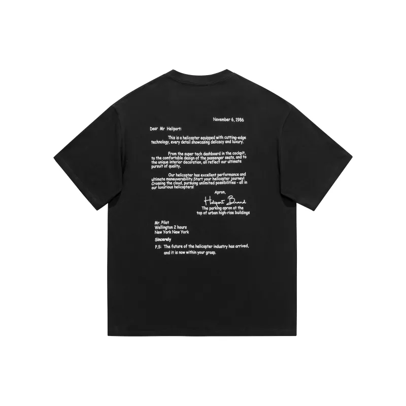 HELIPORT T Shirts Unisex-4