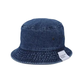 NEIGHBORHOOD Denim Bucket Hats Unisex Marine Blue