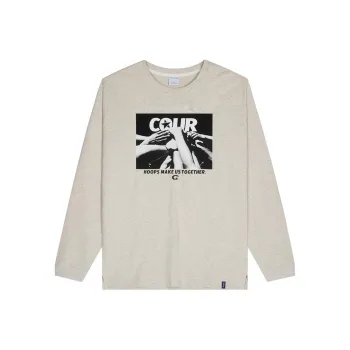 COURTMAN T-Shirts Unisex Gray