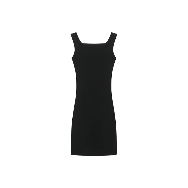 ABBY GODDESS Slip Dresses Women's Black-1