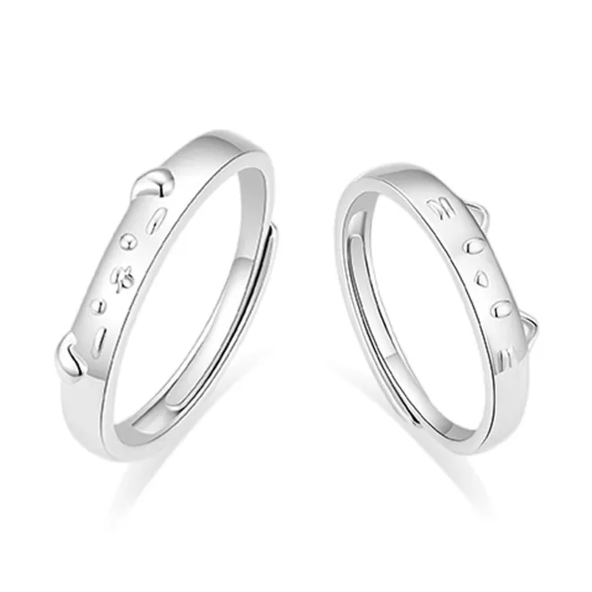 Shiban S999 Fine Silver Rings Unisex-4