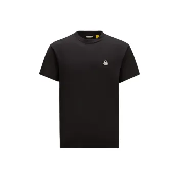 Palm Angels X MONCLER GENIUS T Shirts Unisex Black