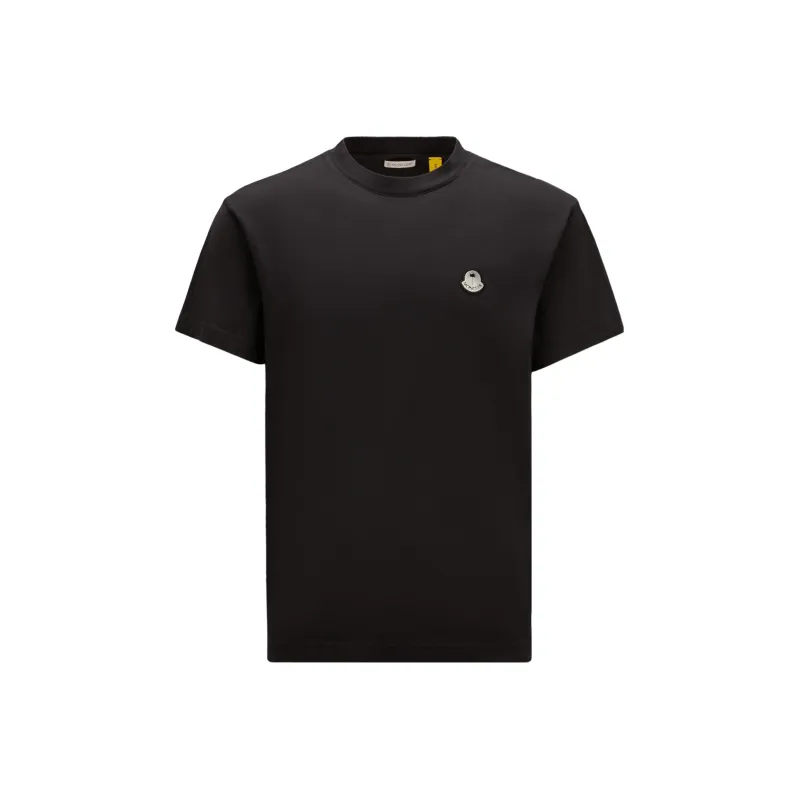 Palm Angels X MONCLER GENIUS T Shirts Unisex Black-0