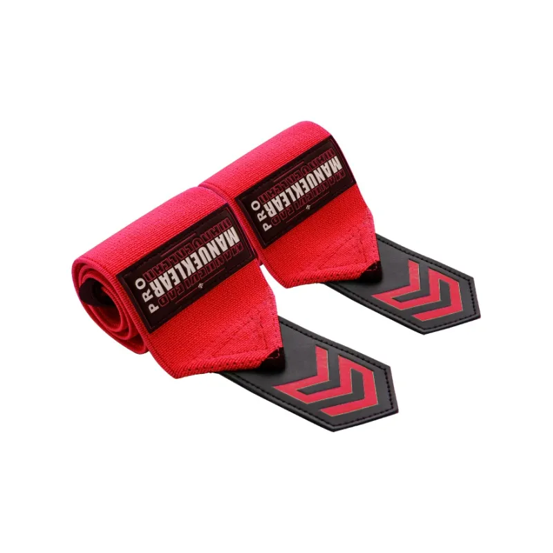 MANUEKLEAR Professional Fitness Bicep And Tricep Wrist Straps With Wrist Support Protective Rehabilitation Compression-16