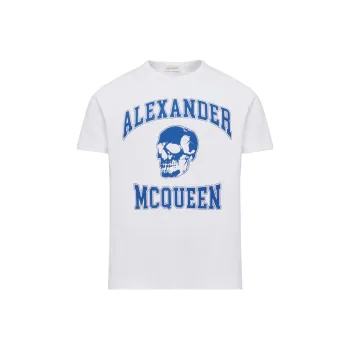 Alexander McQueen Graphic Printed Crewneck T Shirt