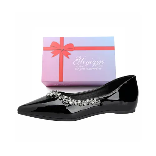 Take The Qin Casual Single Shoes Women's Black