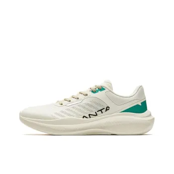 Anta Abrasion Resistant Breathable Low Top Training Shoes Men's White Green