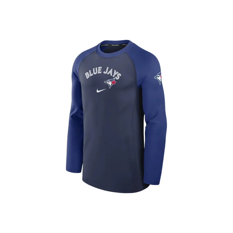 Nike Toronto Blue Jays Authentic Collection Game Time T-Shirt Men's Marine Blue-0
