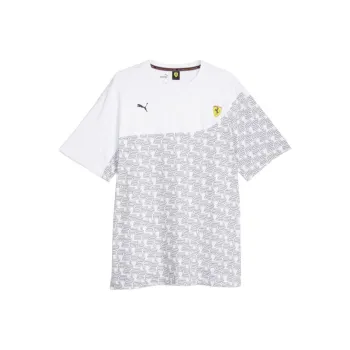 PUMA FERRARI RACE T-Shirts Men White