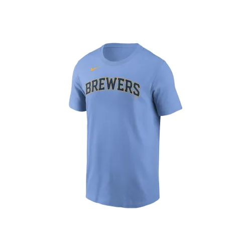 Nike Milwaukee Brewers Cooperstown Wordmark Men's Nike Mlb T Shirt