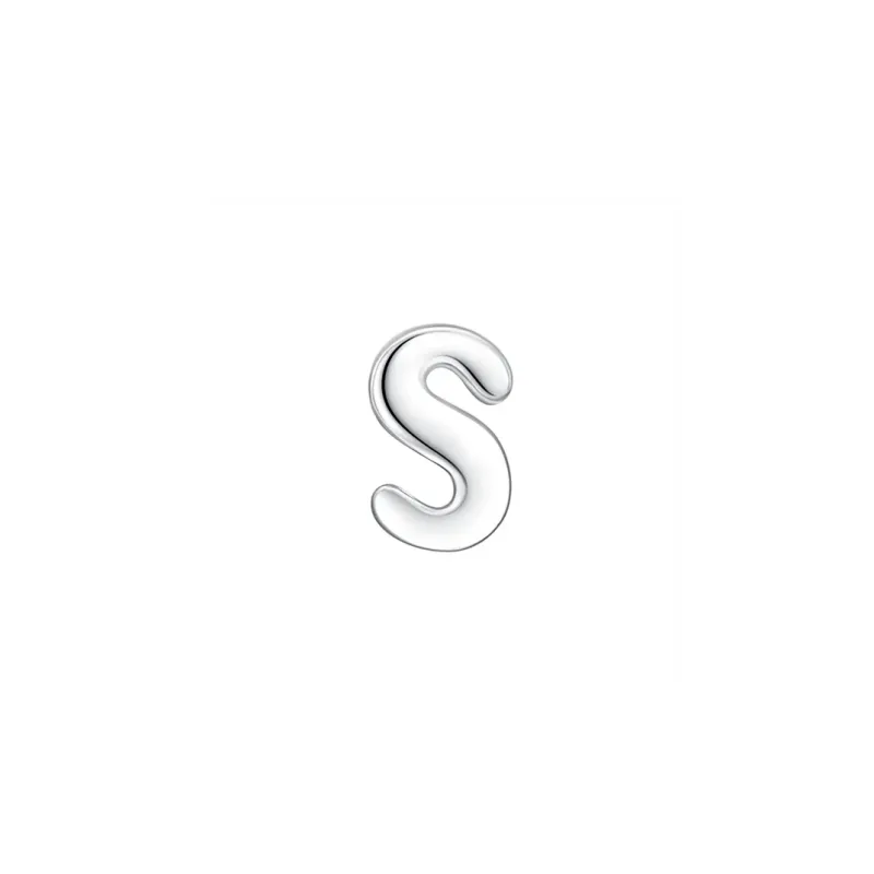 SHK Sterling Silver Stud Earrings Unisex-24