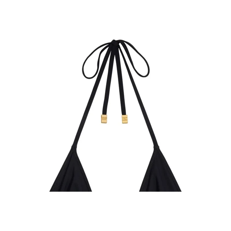 CELINE Triomphe Triangle Bikini Top-3