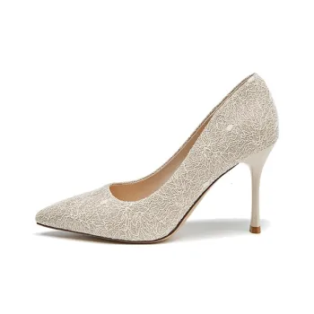 FIVE PLUS Slim Heel High Heels Women's