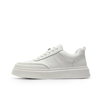 Haobin Low Top Skateboard Shoes Men's White