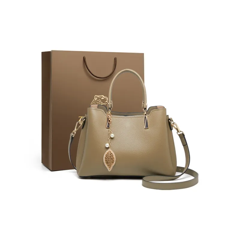 ZOOLER Top Grain Cow Leather Handbag Regular Women's Multicolor-10