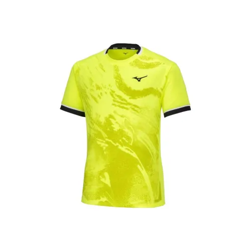Mizuno T-Shirts Men Yellow