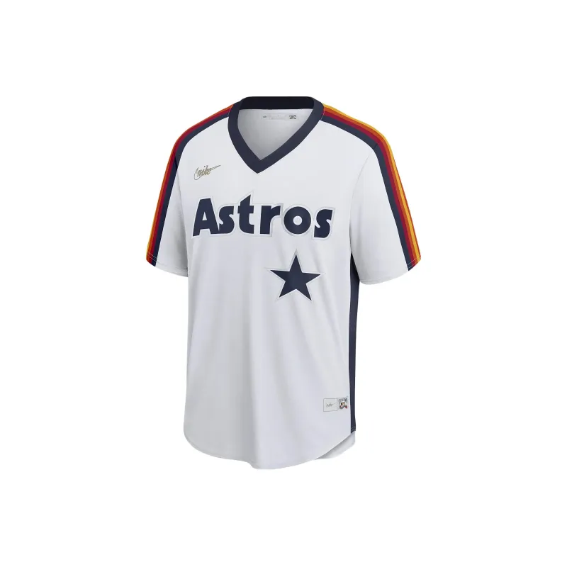 Nike X MLB Co-brand T-Shirts Men White-0