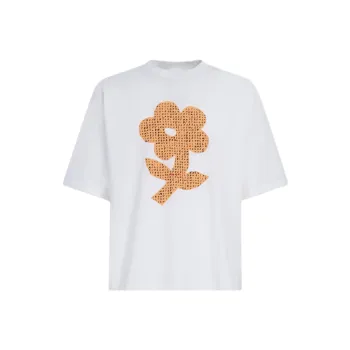 MARNI Floral Printed Crewneck T Shirt