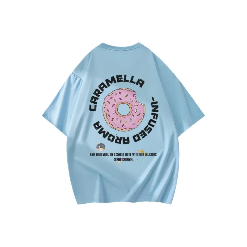Caramella T Shirt Unisex Navy Blue-13