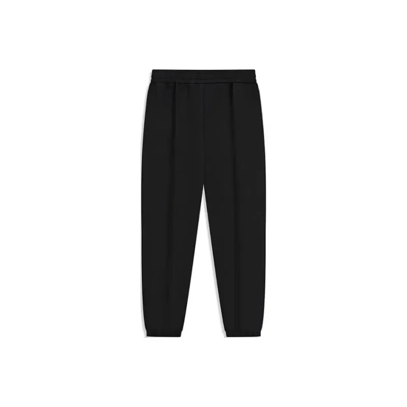 PEAK Casual Sportswear Unisex Set Black Coats+White Short Sleeved+Black Pants-4