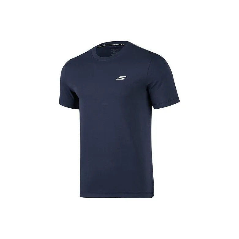 Skechers T Shirt Men's Marine Collegiate Blue-0