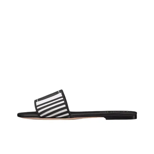 DIOR Dway Slide Slippers Women's Black