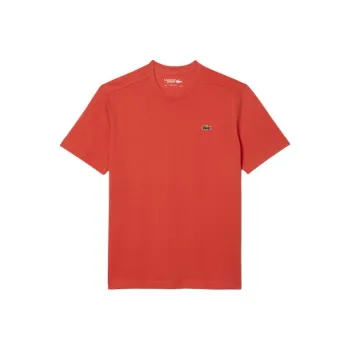 LACOSTE Sport Breathable T Shirt T Shirt Men's Watermelon Red