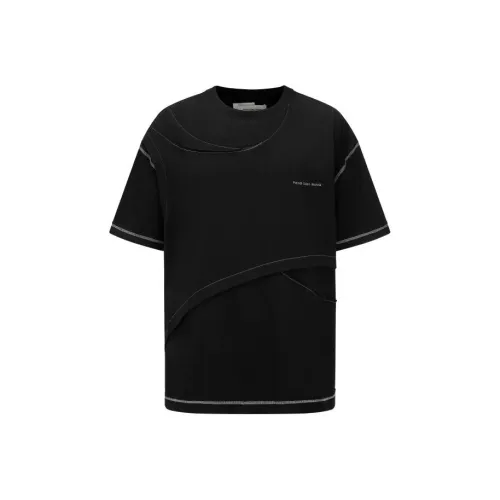 Hla Down Jackets Men Double neck Jersey T shirt