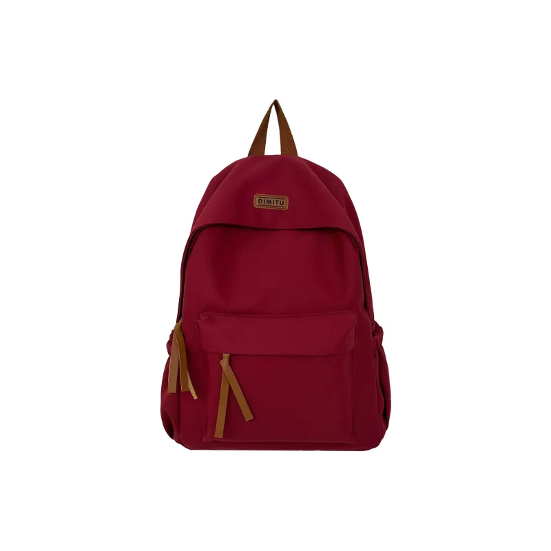 LUVISTRUE Nylon Backpack Regular Unisex White/Red/Blue/Black-7