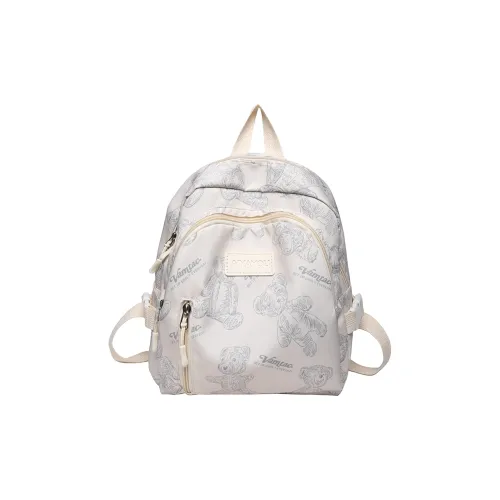 Tonlion Oxford Backpack Regular Women's Ecru