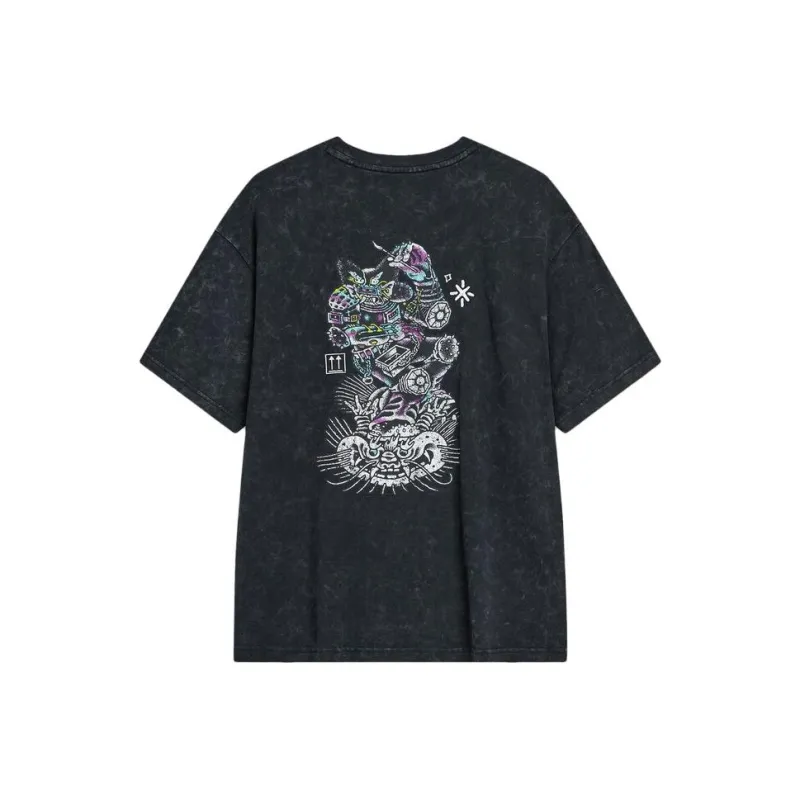 LINING T Shirts Unisex Black-0