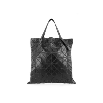 ISSEY MIYAKE Prism Vinyl Chloride Resin Tote Bag Shopping Bag Handbag Shoulder Bag Unisex Black