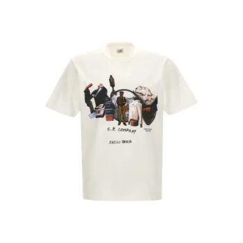 C.P.Company Graphic-print Cotton T-shirt
