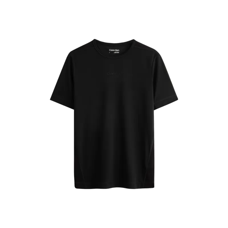 Calvin Klein Rubberised logo Performance T shirt-0