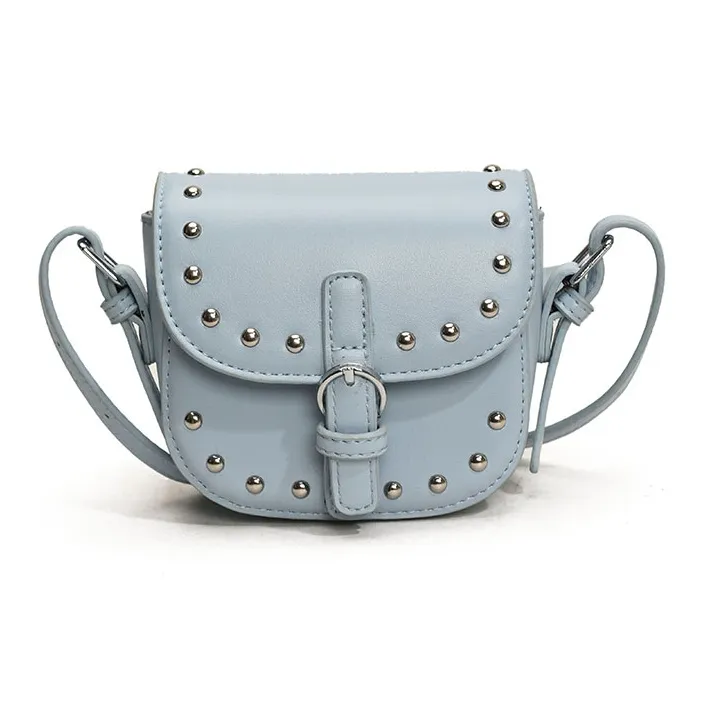 ROUNDOT PU Shoulder Bag Crossbody Bag Regular Women's Ecru/Silver/Black/Pink/Sky Blue/Brown-21