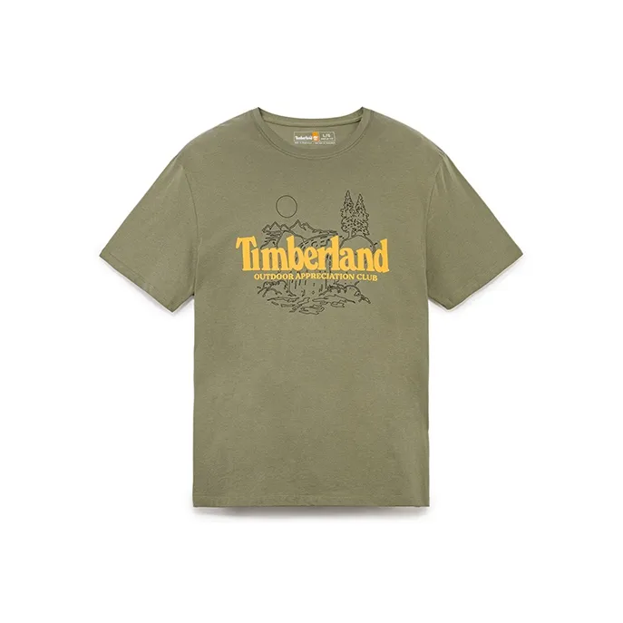 Timberland T Shirt Men's Kassel Green-0