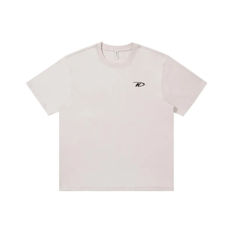 WOOD SOON Top Casual Print Basic Cooling Half Sleeve Unisex-4